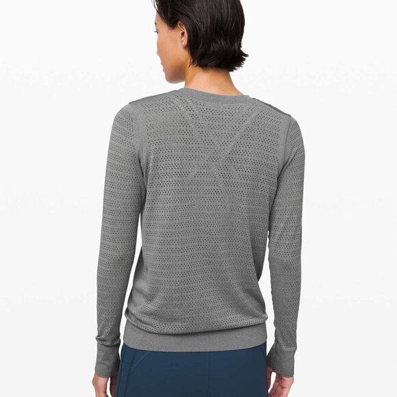 Lululemon Breeze By Long Sleeve *Squad - 4 Slate - Picture 2 of 6